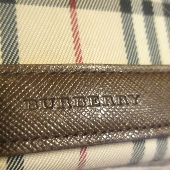 BURBERRY Nova Check 5 Ring Key holder Brown Leather EXCELLENT Condition Snappy - Picture 3 of 16